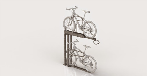 Double Height Bike Rack